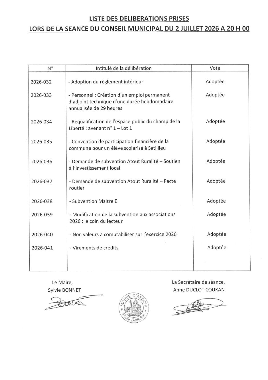 LISTE DES DELIBERATIONS DU 2 JUILLET 2026.jpg